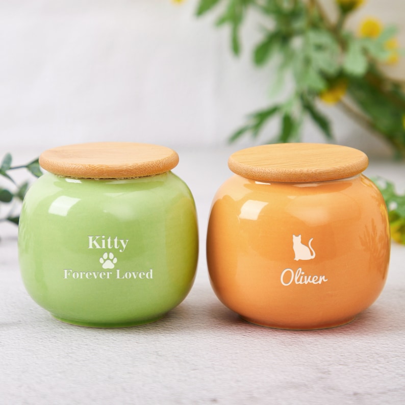 Custom Pet Urn for Dog, Pet urn for dogs ashes, Urn for dogs, urn for cats,,Personalized Pet Cremation,Pet Paw Urn Cat with Name and Date