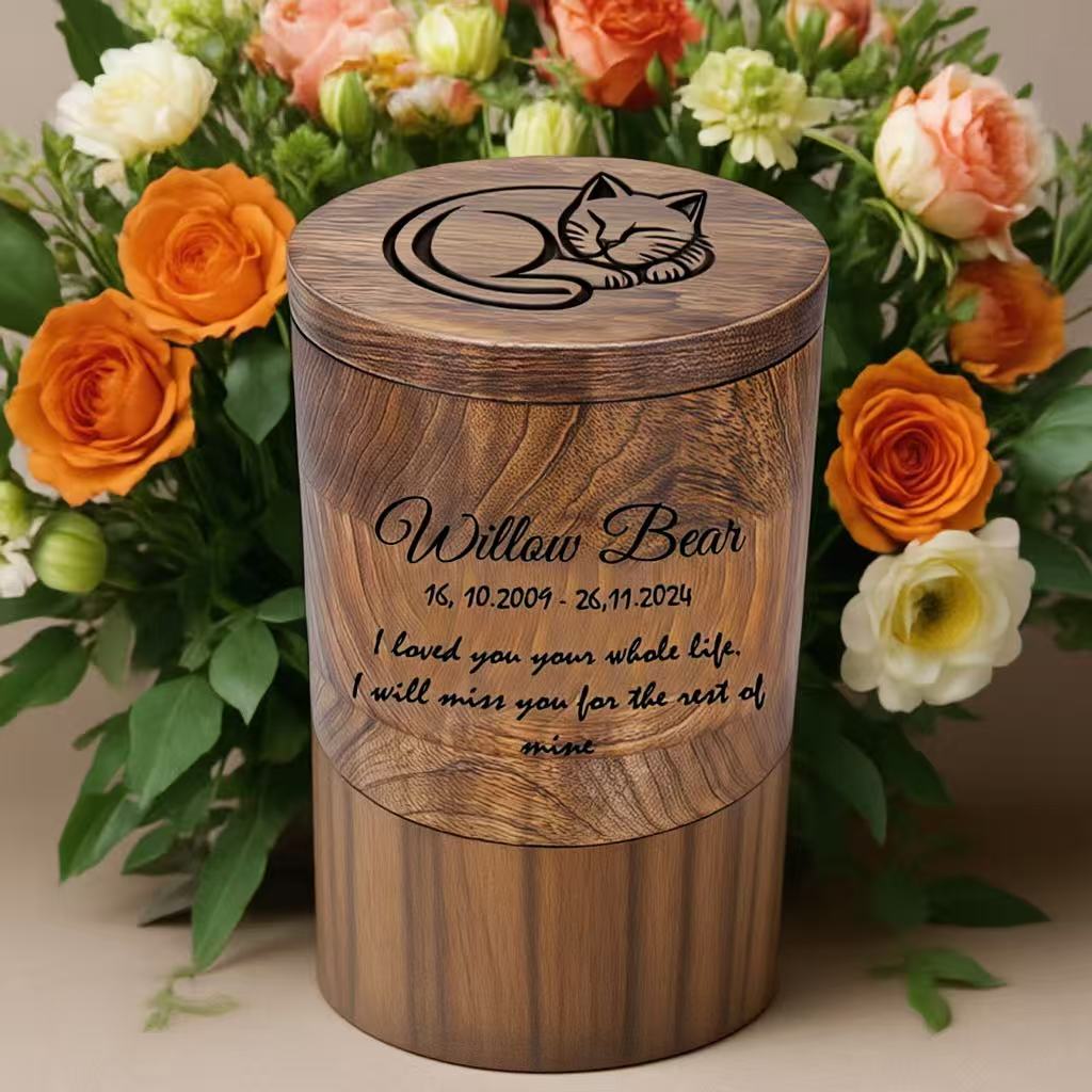 Customized avatar pet coffin
