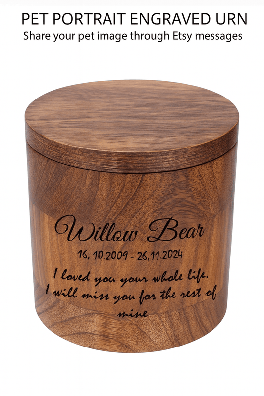 Customized avatar pet coffin