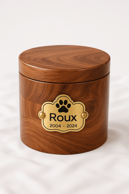 Customized avatar pet coffin