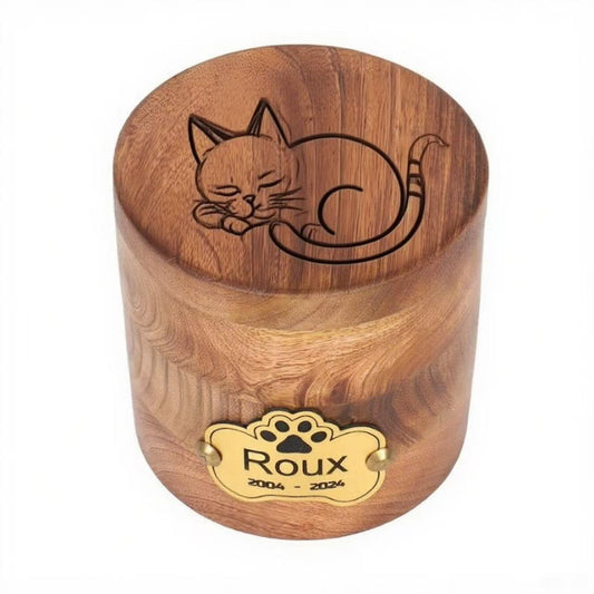 Customized avatar pet coffin